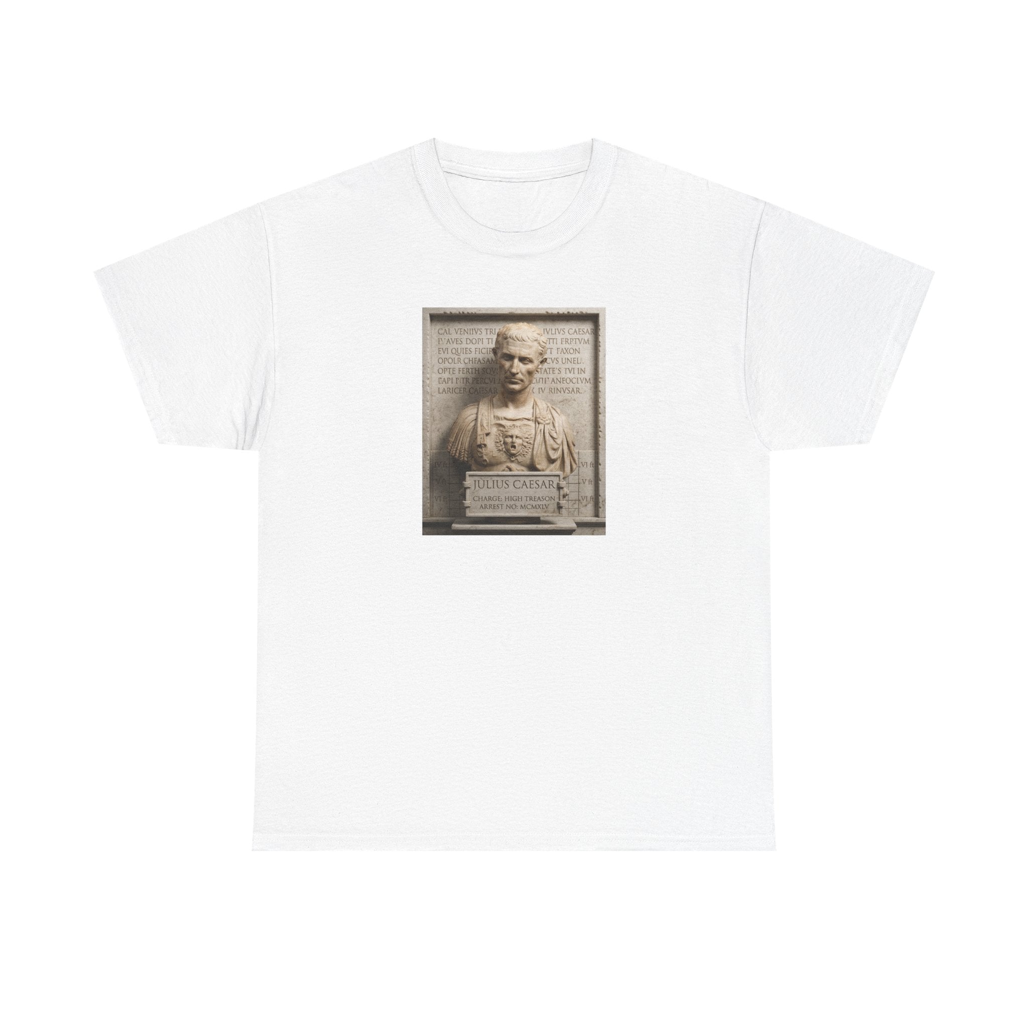 JULIUS CAESAR - WHITE MUGSHOT TEE