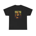 MONA LISA DRIP - BLACK TEE